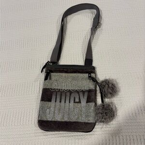 Vintage Juicy Couture Crossbody velvety purse soft bag
